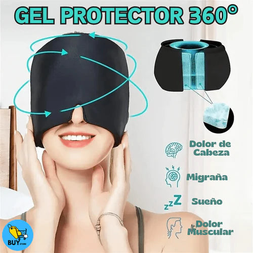 Gorro de Gel para Migraña