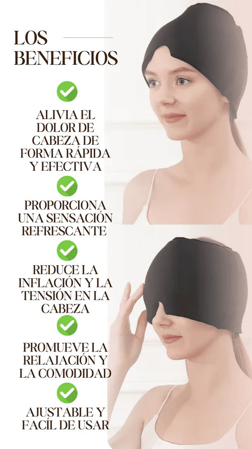 Gorro de Gel para Migraña