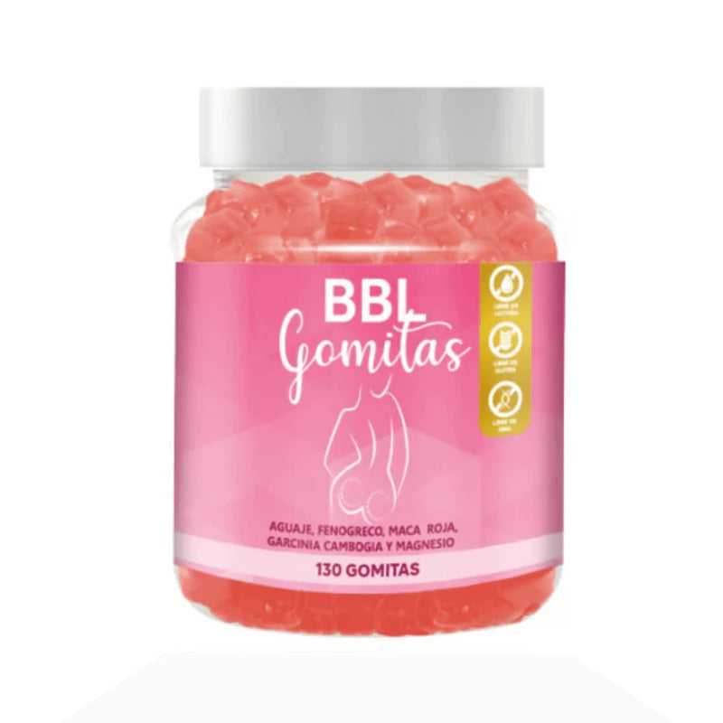 Gomitas Curvy Boost: Potencia Tus Glúteos, Caderas y Busto